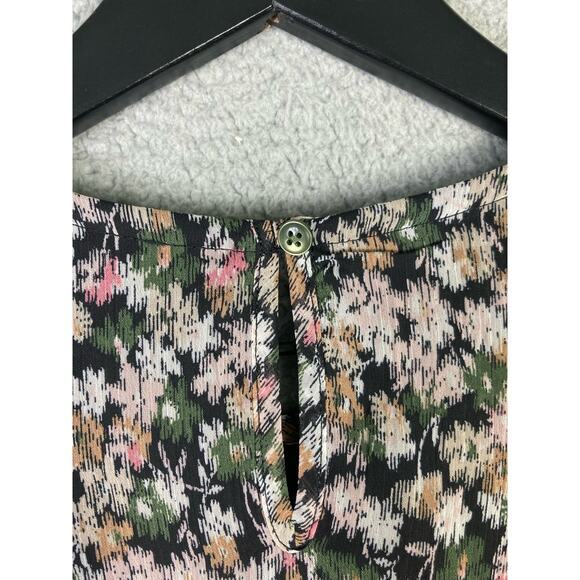 Wonder Nation Girls Floral Mini Dress Bell Sleeves Size L Multicolor NEW - Picture 7 of 12